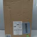 Amazon Basics 21" Hardside Carry-On Luggage, Hardshell Suitcase With Wheels, Expandable For Up to 25% More Space, With Scratch-Resistant Surface, Four Multi-directional Wheels, Orange