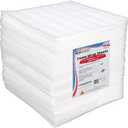 100 Pack Premium Cushioning Foam Wrap Sheets 12x12x1/16" Packing Foam Sheets for Fragile Items and Moving Supplies for Dish Packing