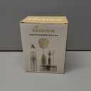 Baby Bottle Brush Set [Push-Press + Bendable Bottle Brush: 360Comprehensive Cleaning] Baby Bottle Cleaner Brush Set for Baby Bottle/Nipple/Straw/Breast Pump Drying Rack and Travel Bag Included (Green)