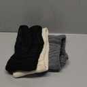 AKTVSHOW Winter Headbands for Women Ear Warmers, Women Wool Headband Fleece Lined, Cold Weather Warm Ear Muffs Thick Knitted Winter Accessories (3 Pack, White, Gray, Black)