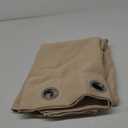 NICETOWN Thermal Insulated Grommet Room Darkening Curtains/Draperies/Panels for Bedroom (1 Panels, W42 x L63 inches, Biscotti Beige)