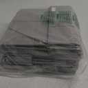 Trapezoid Closet Bins for Shelves  12x12x10 Fabric Storage Baskets, Closet Organizers Bins, Open Front Fabric Baskets, Collapsible Organizer Boxes for Clothes, Linen  Light Gray, 3 Pack