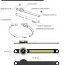 Rechargeable USB-C LED Headlamp, Lightweight Waterproof Head Torch for Camping, Running, Fishing