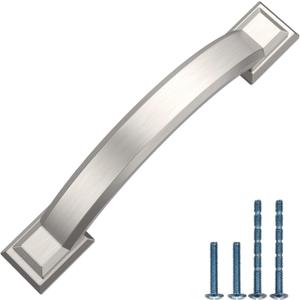 AOOTOCH 10 Pack 3 inch Cabinet Pulls Brushed Nickel Cabinet Handles Drawer Pulls for Kitchen Cabinet Cupboard