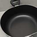 IMUSA USA IMU-91635 Nonstick Stock Pot with Glass Lid 4.8-Quart, Charcoal
