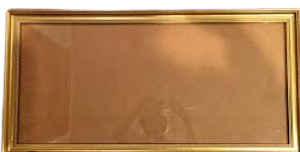 EKMAX 18x26Distressed Black & Gold Ornate Antique Picture Frame – Vintage Wall Frame for Photos, No Mat – Decorative Baroque Style for Home or Gallery Display