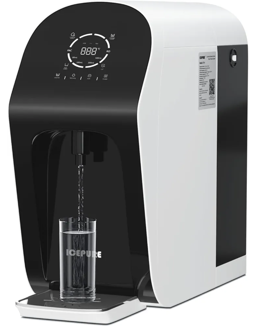 SimPure Y7P-BW UV Countertop 4 Stage Reverse Osmosis Water Filtration System