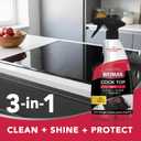 Weiman 6-Pack Cooktop Cleaning Spray – Cooktop & Oven Cleaner for Streak & Residue Free - Non-Abrasive Degreaser Safe for Glass & Ceramic, 22 Fl Oz