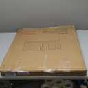 Solid Wood Freestanding Pet Gate, Nature Wood Dog Gates for Doorways The House, Pet Gate for Stairs, Freestanding Indoor Gate Safety Fence,16.9" Height-3 Panels