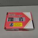 Space Saving Hanger Hooks 30Pcs, Upgrade Heavy Duty Space Saver Hangers Connector Hooks for Clothes, Premium Hanging Closet Organizer for Dorm, Ganchos para Colgar Ropa, Black