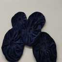 Machine Washable Reusable Flannelette Shoe Cover for Rain 5 Pairs Dark Blue Waterproof Sturdy
