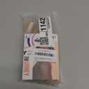 Sisterlocks Locs Extesnions Human Hair 0.2cm BlondeThickness Micro Locs Curly Tips, Full Handmade Interlocking Permanent Soft Dreadlock Extensions (Light Brown 613# 0.2cm, 12 Inch 30 Strands)