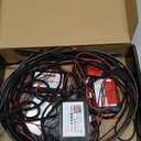 Acrylic Interior Car LED Strip Light with Wireless APP, RGB Dreamcolor 6 in 1 with 175 inches 593 LEDs Fiber Optic Ambient Lighting Kits, 16 Million Colors Sound Active Function Car Neon Lights