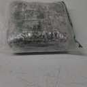 Washable Area Rug 4'x6' Vintage Traditional Floor Cover Foldable Thin Rugs Retro Kitchen Indoor Distressed Non Slip Carpet Floral Print Mat Bedroom Living Room (Khaki Brown)