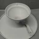 Large Cake Stand 12 Inch with Cake Spatula, Round Bamboo Fiber Cupcake Dessert Stand, Cake Decorating Display Stand for Birthday Parties, Weddings, Baby Shower and Other Events, White