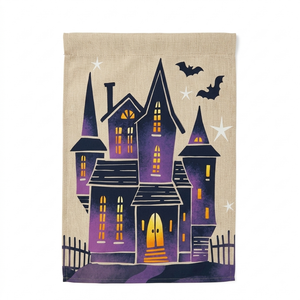 2 x Decorative garden flag