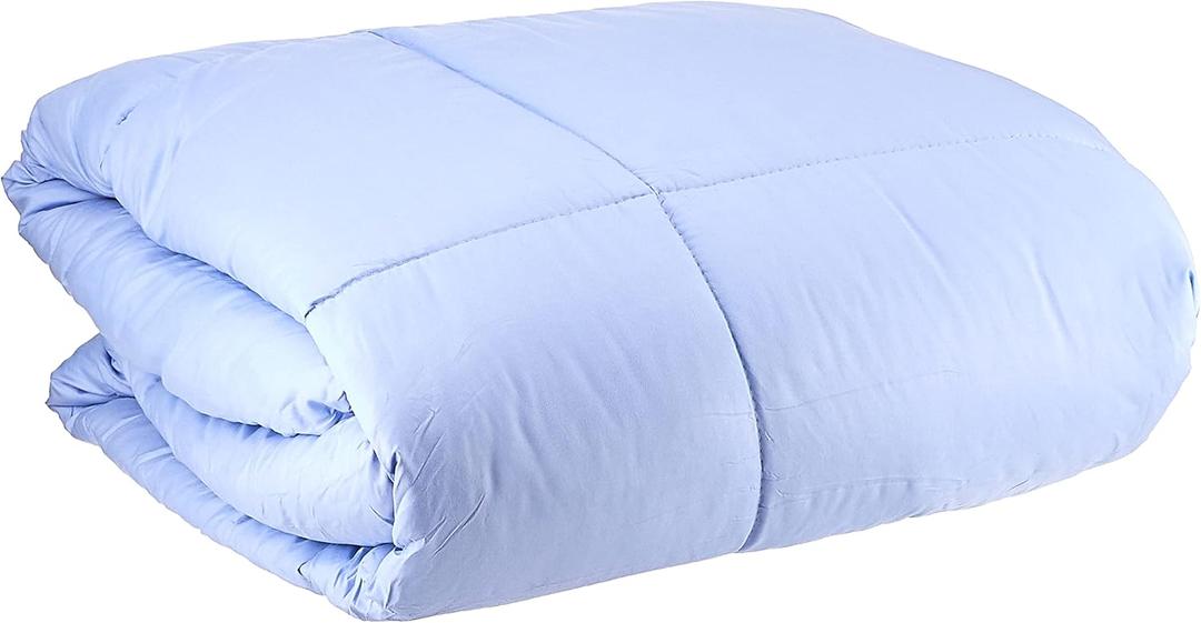 Modern Threads Down Alternative Reversible Comforter Blue/Cream Queen