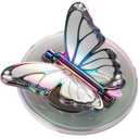 BANGMANG [2026 All-New] for MagSafe Butterfly Phone Grip, Glitter White