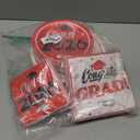 Graduation Decorations 2026, 200 Pcs Class of 2026 Graduation Party Supplies Kit with Paper Plates, Luncheon and Cocktail Napkins, Congrats Grad Decorations for 50 Guests (Red)