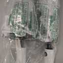 2 Pack Wedding Umbrellas, Lightweight Folding Clear, Pop-on, Stylish, Adult, Rain, Perfect for Travel, Dating, Shopping (transparently)