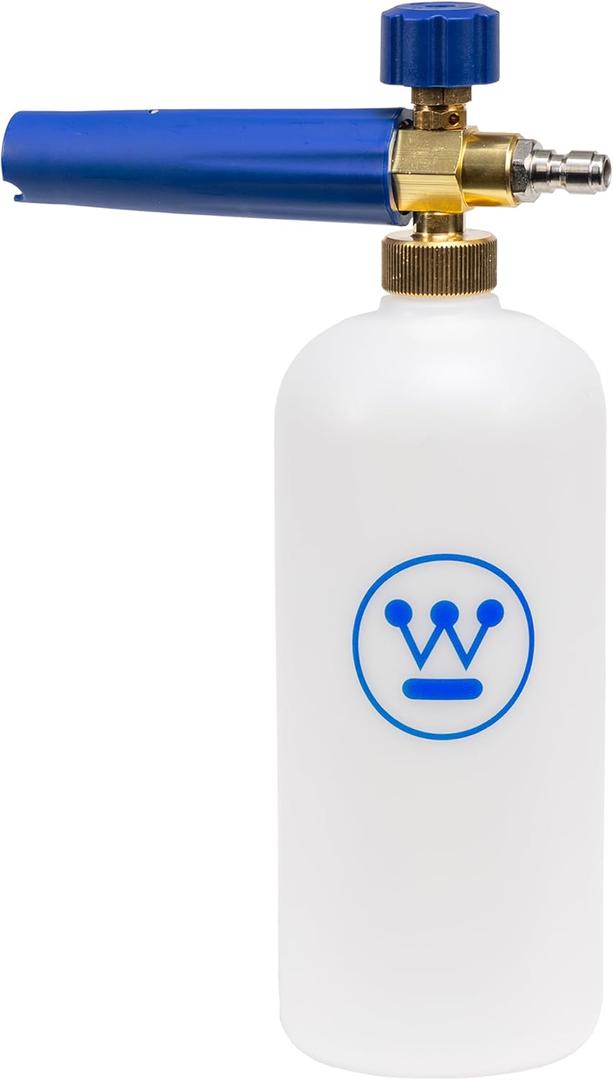 Westinghouse Foam Cannon for Pressure Washers - 3600 Max PSI, 1/4 Connector - for Gas and Electric Pressure Washers