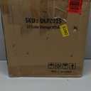 AWTATOS Cube Storage Organizer Storage 12 Cube Bookshelf DIY Plastic Closet Clothes Storage Shelves with Wooden Mallet, Stackable Storage Solution for Home, Bedroom, White