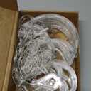 Diwali Diya Curtain Lights  12 Warm White LED Diyas Happy Diwali Decoration, USB & Battery Powered Indian Festival String Lights for Indoor Outdoor Wall, Window, Balcony Decorations