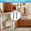 Drawer Front Installation Clamps Adjustable Drawer Fixing Clamp for Cabinet Installation Tools Drawer Front Fixing Clip, 2 Pack Efficient Drawer Face Panel Clamps