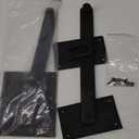 2 Lift Gate Lock Black Wrought Hand Forged Iron Gate Latch 12 Inch | Renovator's Supply
