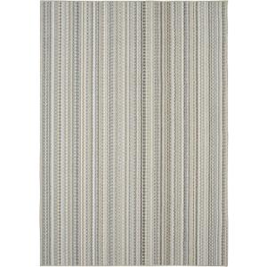 Garland Rug Carnival Stripe Non-Slip Recycled 6' x 9' Random Earthtone Stripes Area Rug  Modern, Stain-Resistant, Ideal for Living Rooms & High-Traffic Areas (Assorted Earth Tones (Colors Will Vary))