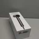 Hair Blow Dryer with Diffuser: 1500W High-Speed Brushless Motor 500M Ionic Technology, Thermo-Control Low Noise for Curly, Straight Hair, Home Travel Salon (Grey)