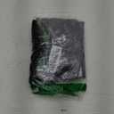 BRABIC Womens' Seamless Sleeveless V-Neck Bodysuit Shapewear Tummy Control (Medium-Large, Black Thong)