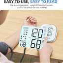 Pediatric Blood Pressure Cuff, Blood Pressure Machine for Home Use - 3 Size Cuffs, Small 4"-8", Medium 6"-10" and Large 7"-17", Perfect for Family Health Monitoring