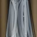Wokceer White Metal Wedding Arch Stand Set of 3 Sizes 8FT, 7.2FT, 6.6FT for Wedding Ceremony, Baby Shower, Birthday Party, Garden Decoration