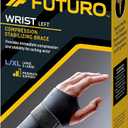 FUTURO Compression Stabilizing Wrist Brace, Left Hand, L/XL