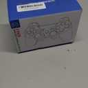 Yinjie 2 Pack Wireless Controller for PS3, Compatible with Playstation 3, with 2 Charging Cables - Black