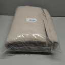 WDCOZY 100% Cotton Quilt Queen Size Bedspread, Pre-Washed 3-Piece Lightweight Soft Coverlet Set with 2 Pillow Shams, Farmhouse Design All Season Bedding Set, Beige