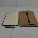 SNOWCLAD Stainless Steel Cutting Board,Double Sided Steel Cutting Boards for kitchen,Stainless Steel/Wheat straw pp Large Board for meat,non toxic Chopping,16 * 11 Inch,Dishwasher Safe