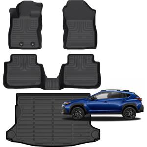 For Subaru Crosstrek 2024 2025 / Impreza 2024 2025 Floor Mats,Car Mats for Subaru Crosstrek/Impreza All Weather Floor Mats Cargo Liner Accessories 2024-2025