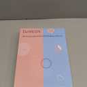 deweisn Folding Lighted Makeup Mirror with 72 LEDs 3 Colors Light Modes USB Rechargable 1800mA Batteries Portable Ultra Thin Compact Vanity Mirror Dimmable Travel Mirror (White)