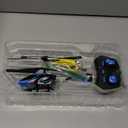 A ALPHA RC Helicopter, 2.4G Remote Control Helicopter with LED Lights, Vigilante, Indoor Outdoor Remote Control Helicptero Toy for 8 9 10 11 12+ Year Old Boys Gifts, Blue