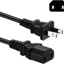 Power Cord Compatible with Sony PS4 Pro Console, Xbox 360 Slim/One / 360 E Power Supply Brick, Power Cable Replacement