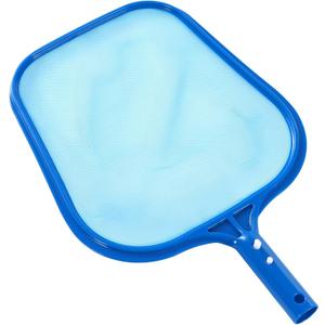 Pool Skimmer - Pool Net, Pool Skimmer Net with Solid Plastic Frame, Skimmer Net with Fine Mesh Net, Pool Nets for Cleaning Leaf of Swimming Pools, Spas, Hot Tubs and Fountains (Dark Bule)