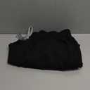 Medical Scrub Pants for Women Jogger Scrub Pants with 5 Pockets Drawstring Cargo Pants Mid-Rise Womens Scrubs Pant (Small, Black)