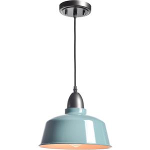Modern Farmhouse Blue Pendant Lights Kitchen Island Macarons Dome Pendant Light for Home Bar Countertop Canteen Dining Room Bedroom Restaurant Bathroom