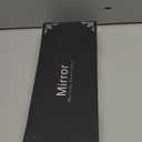 Osilly Bling Car Rearview Mirror, Decorations Rear View Mirror with Crystal Rhinestones & Diamonds, Car Interior Trim Accessories, Clip-on & HD Glass, Sparkly Gift (Purple)