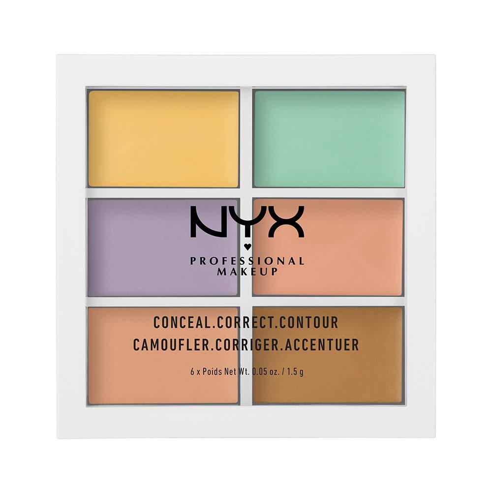NYX PROFESSIONAL MAKEUP Color Correcting Concealer Palette (0.05 Ounce (Pack of 1))