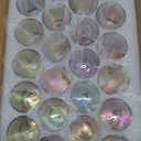 KEYWING 24PCS Gold Glass Votive Candle Holders,Tea Lights Candles Holders for Table Centerpieces, Home, Bridal Shower, Birthday, Festival Party Table Decor