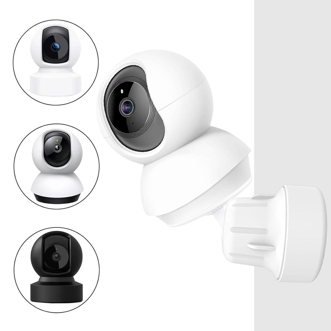 Adjustable Baby Monitor Wall Mount Holder Compatible with TP-Link Tapo C210/ C200/ C220, for Kasa Camera EC70/ EC71/ KC410S and Baby Monitor with 1/4 Threaded Hole (Camera Not Included)