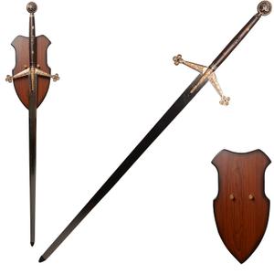 55" Medieval Royal Scottish Claymore Highland Sword for Cosplay, Collection